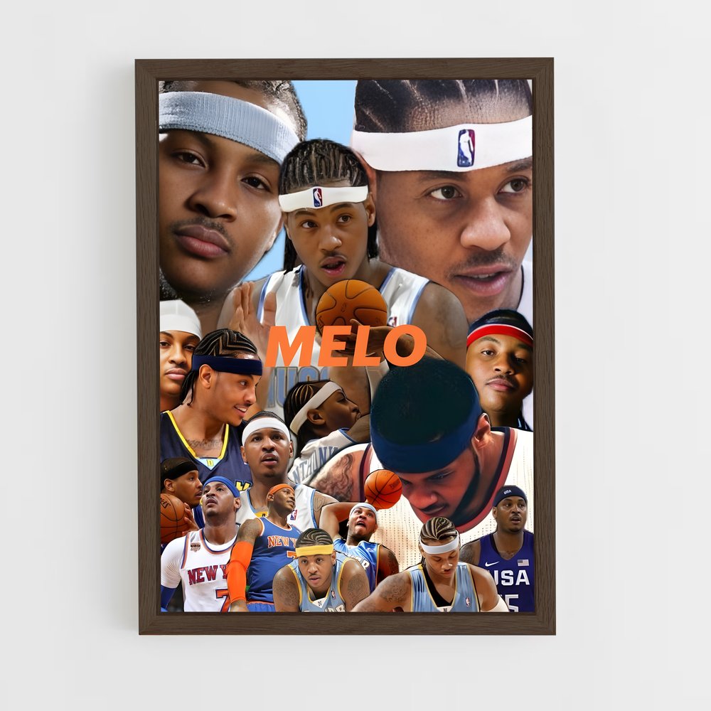Poster Carmelo anthony admiration – affiche Basketball (vue 5)